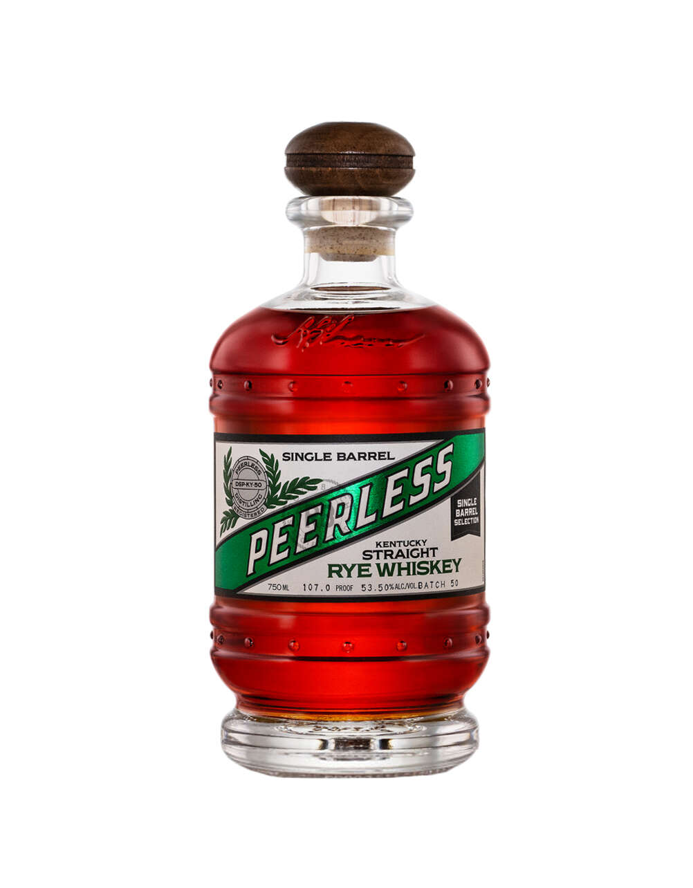 Peerless Single Barrel 3 Year Old Rye Whiskey