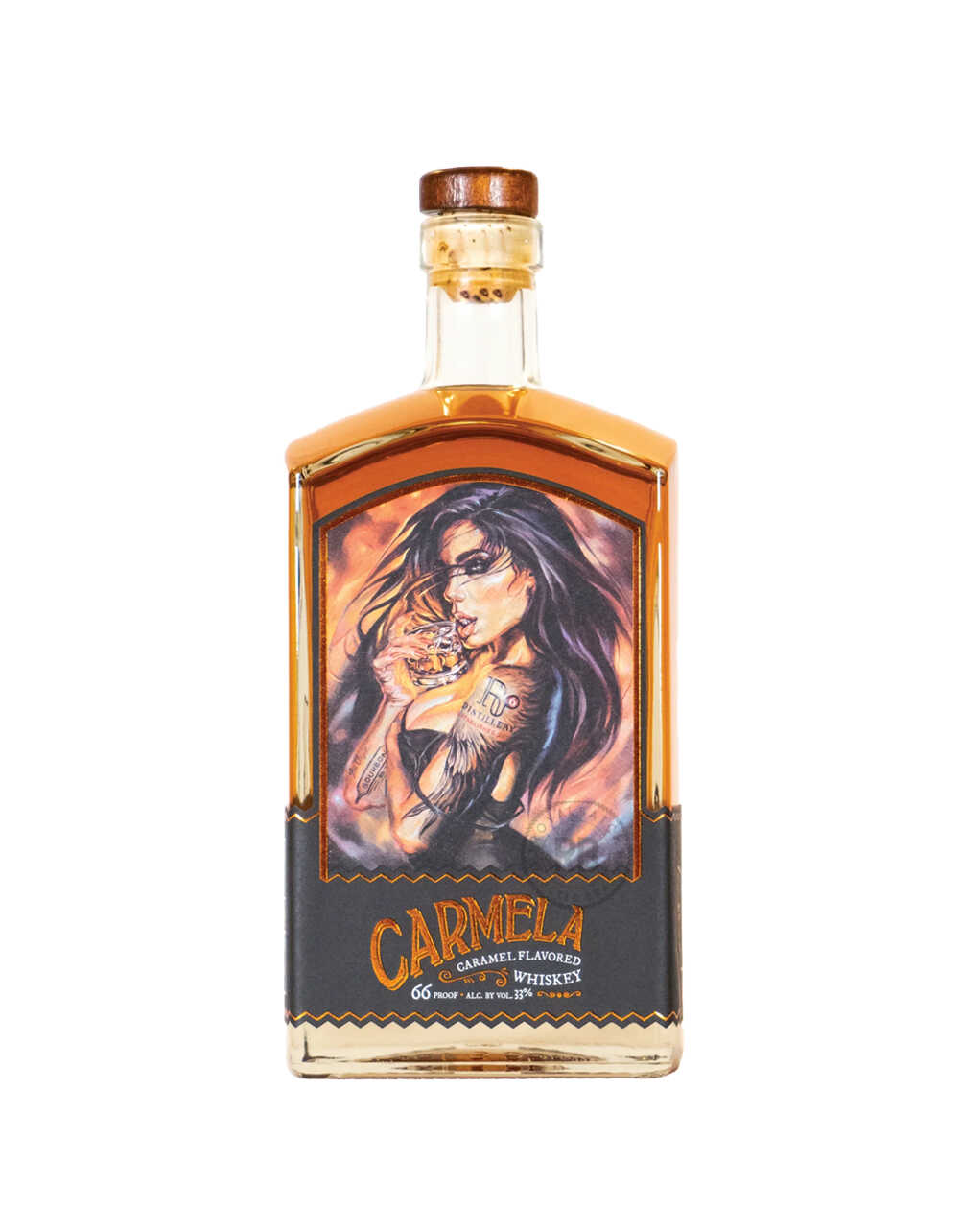 R6 Carmela Caramel Flavored Whiskey