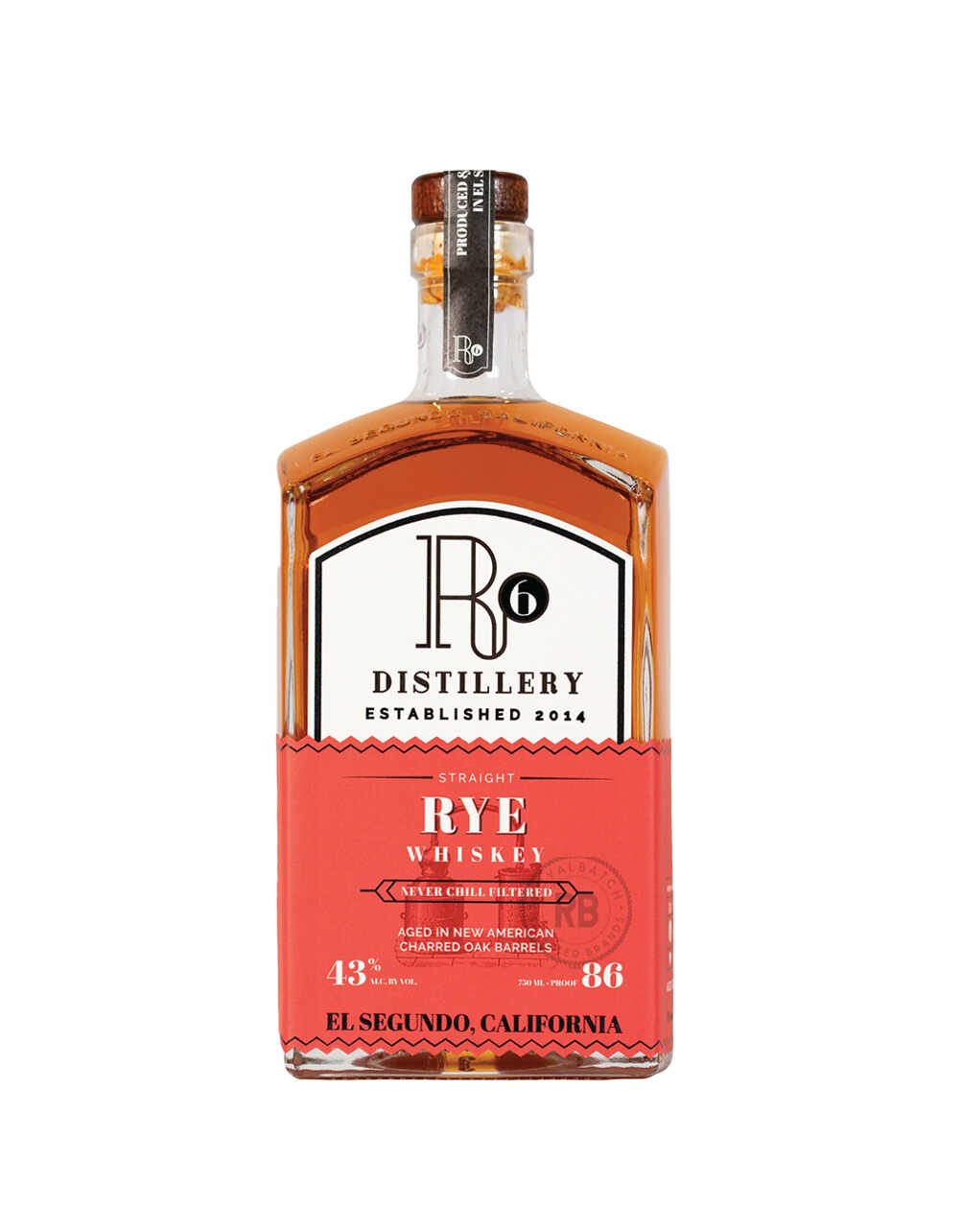 R6 Straight Rye Whiskey