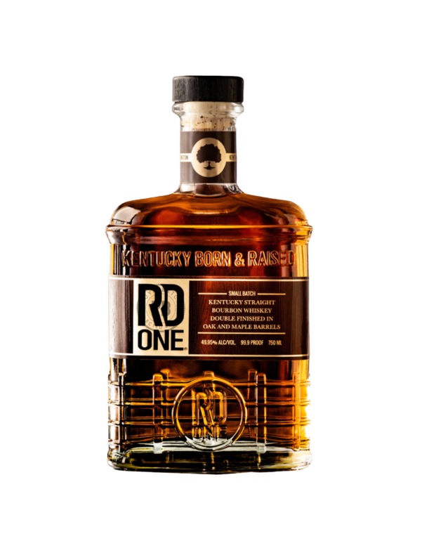 RD One Double Finished in Oak and Maple Barrels Small Batch Kentucky Straight Bourbon Whiskey 