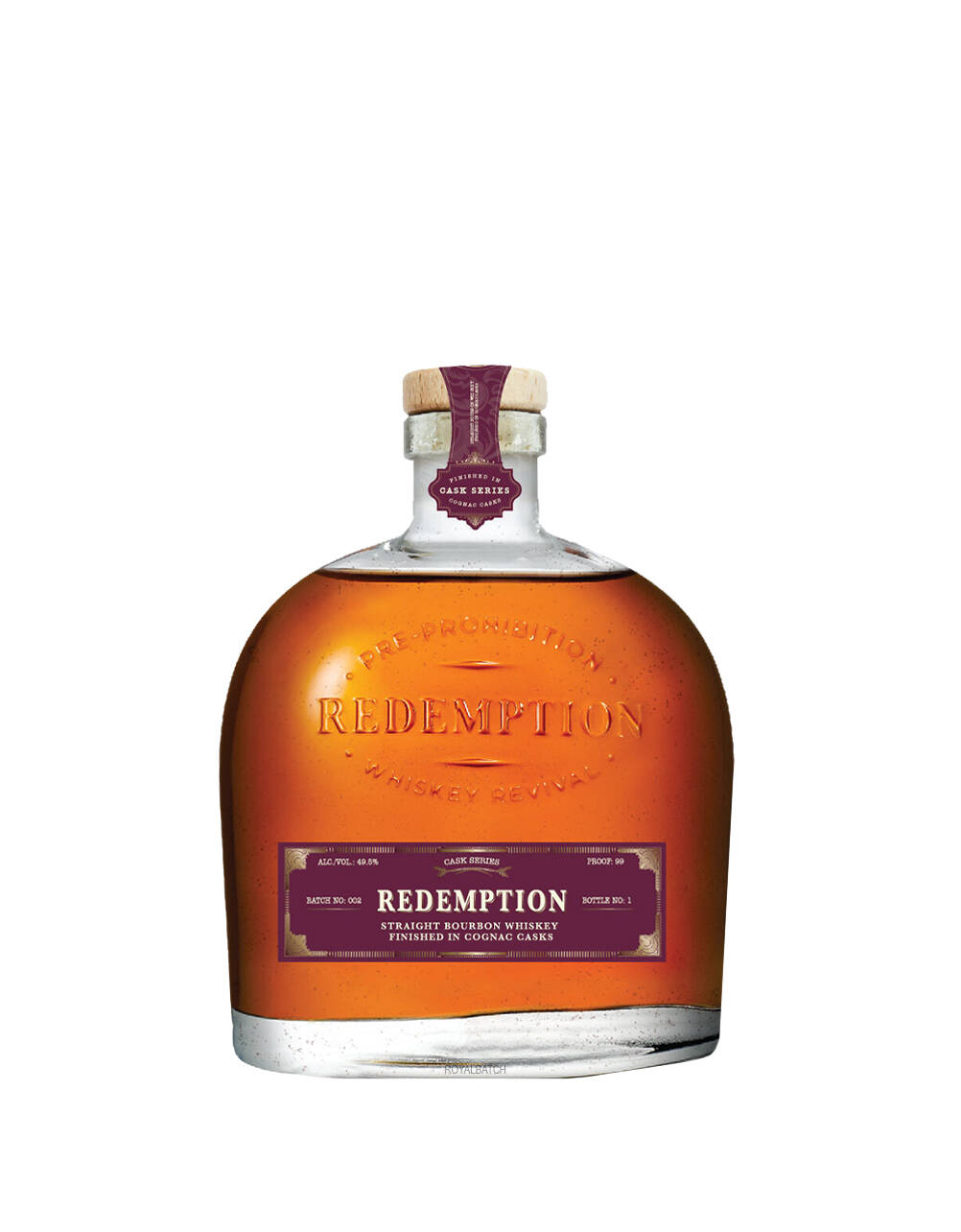 Redemption Finished In Cognac Casks Straight Bourbon Whiskey