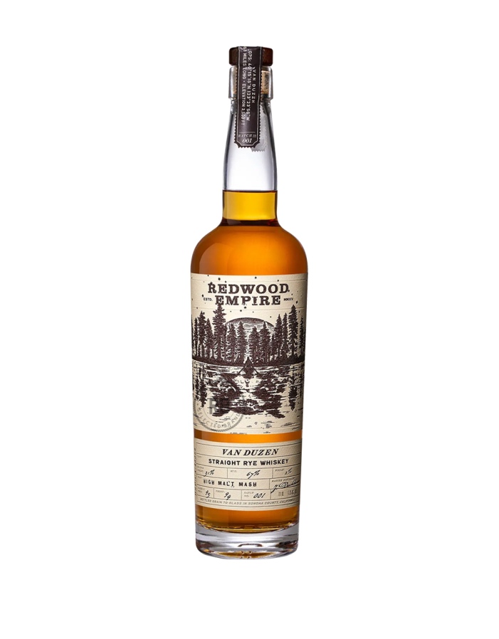 Redwood Empire Van Duzen Straight Rye Whiskey