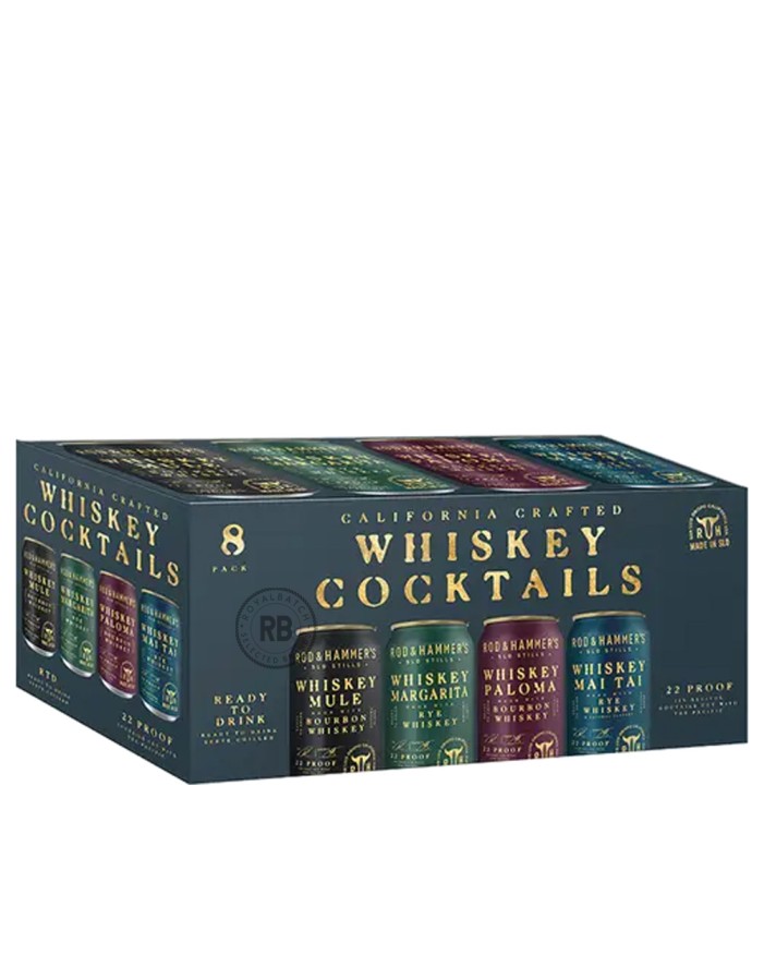 Rod and Hammer's Cocktails Variety (8 Pack) x 355ml