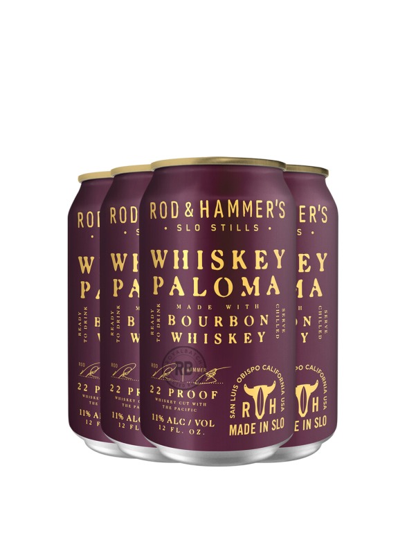 Rod and Hammer's Paloma Bourbon Whiskey (4 Pack) x 355ml