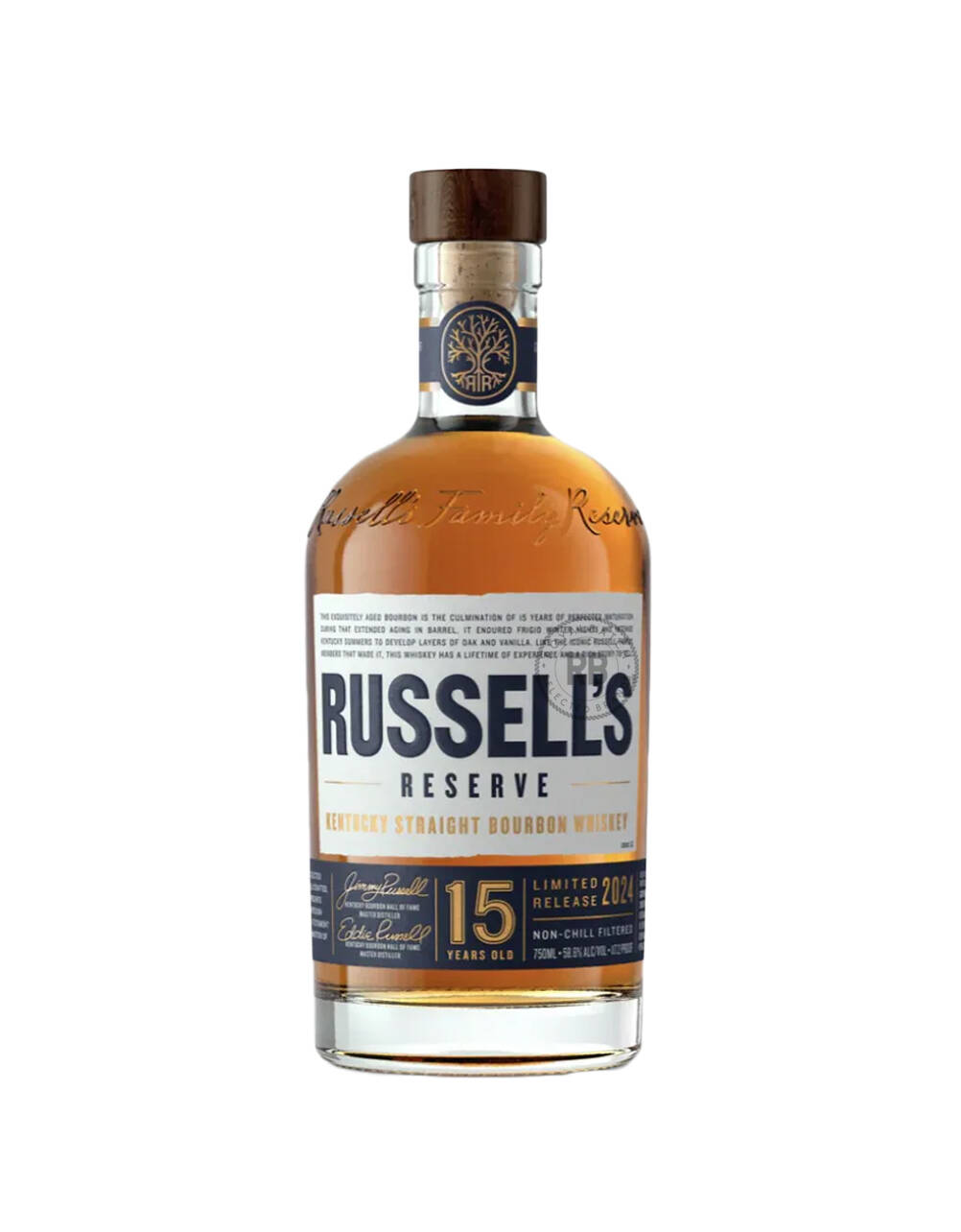 Russells Reserve 15 Year Old Limited Release 2024 Bourbon Whiskey