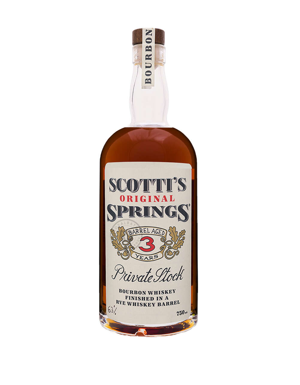 Scottis Original Springs Private Stock Barrel Aged 3 years Bourbon Whiskey