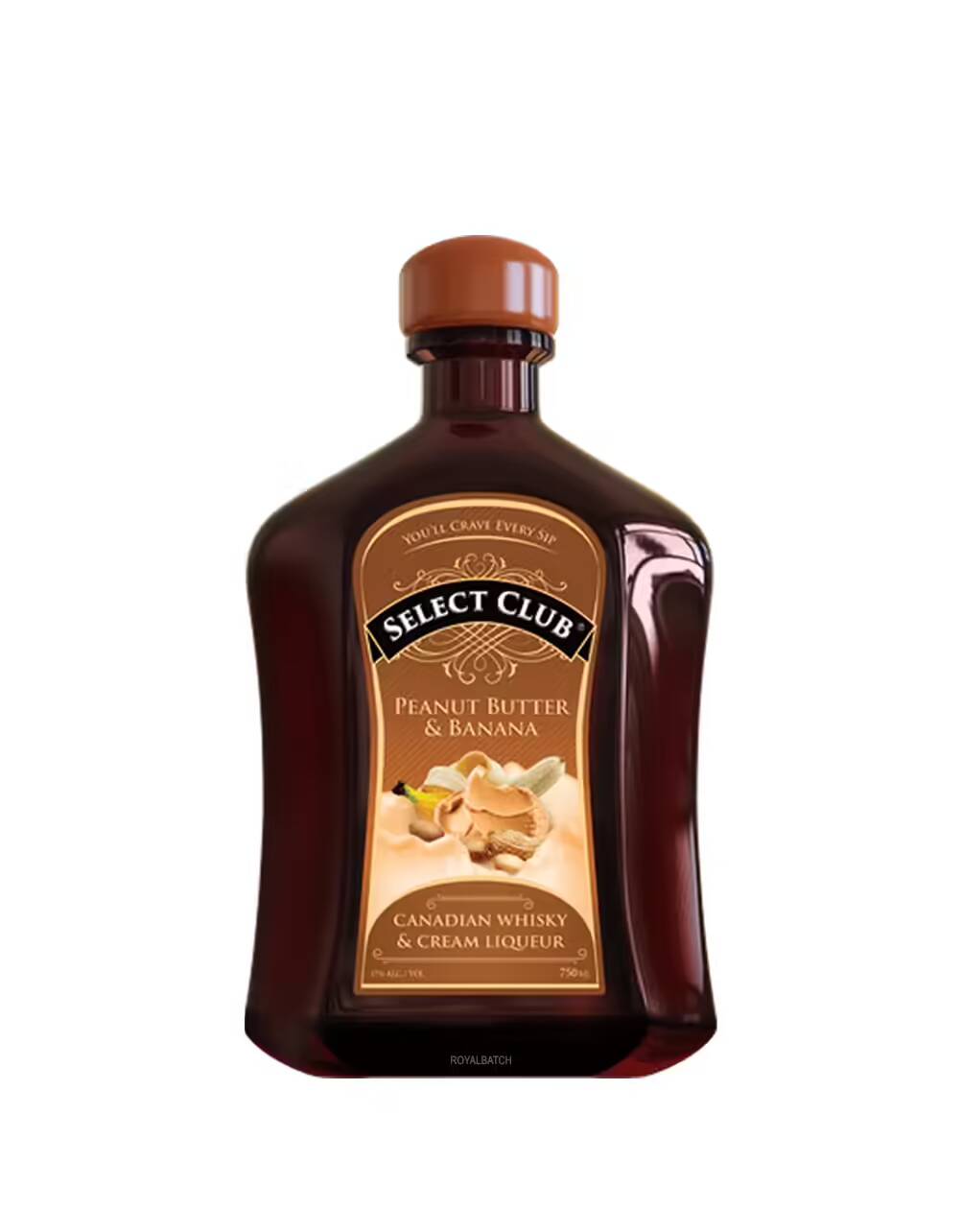 Select Club Peanut Butter and Banana Whisky Cream Liqueur