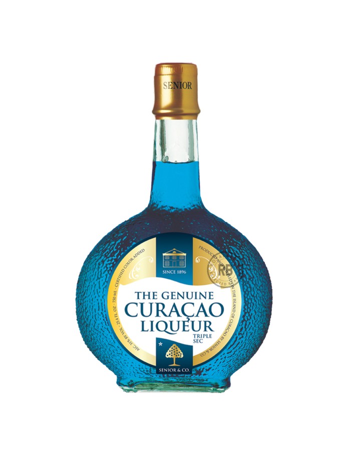 Senior & Co The Genuine Blue Curacao Liqueur