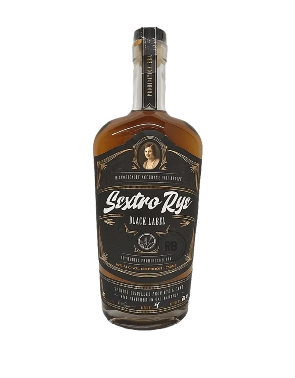 Sextro Rye Black Label Cask Strength Whiskey