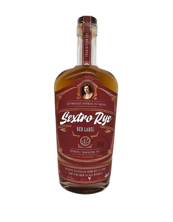 Sextro Rye Red Label Cask Strength Whiskey