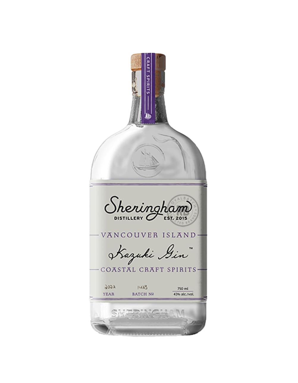 Sheringham Distillery Vancouver Island Kazuki Gin 2021