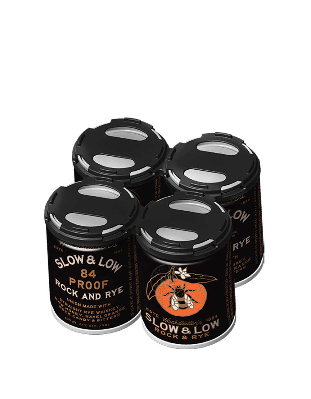 Slow and Low Rock and Rye (4 Pack) x 100ml