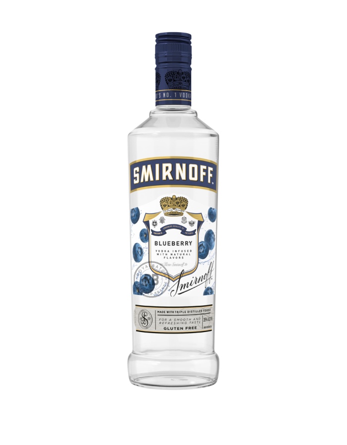 Smirnoff Blueberry Vodka Infused With Natural Flavors