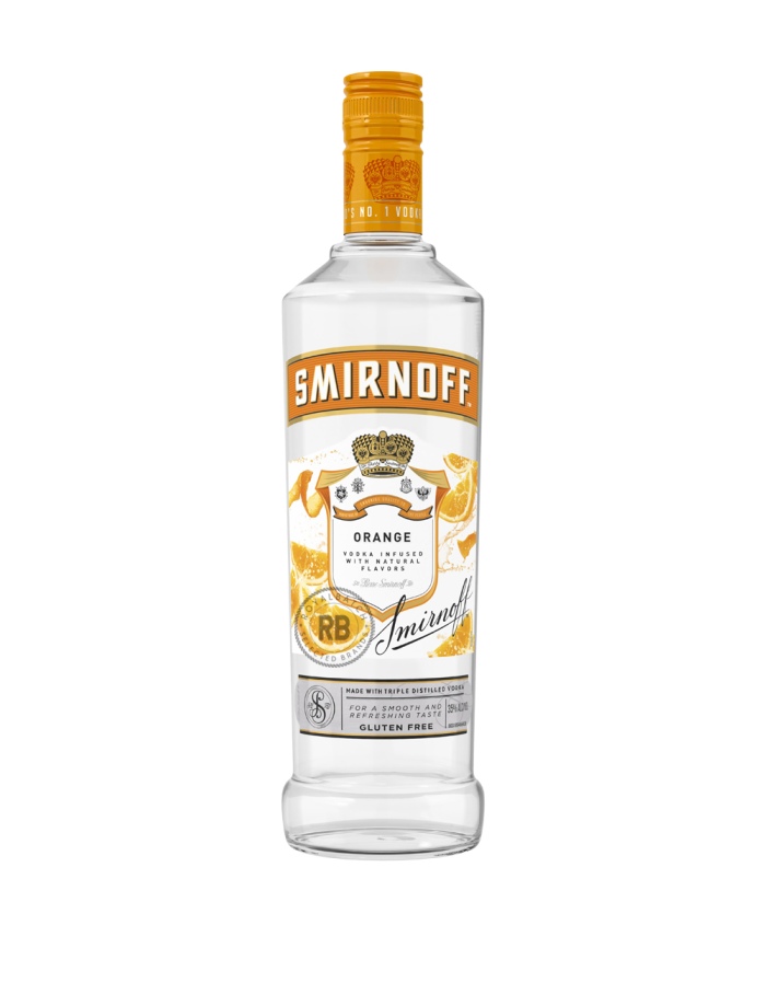 Smirnoff Orange Vodka Infused With Natural Flavors