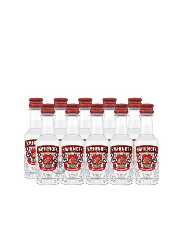 Smirnoff Spicy Tamarind Vodka Infused With Natural Flavors (10 Pack) x 50ml