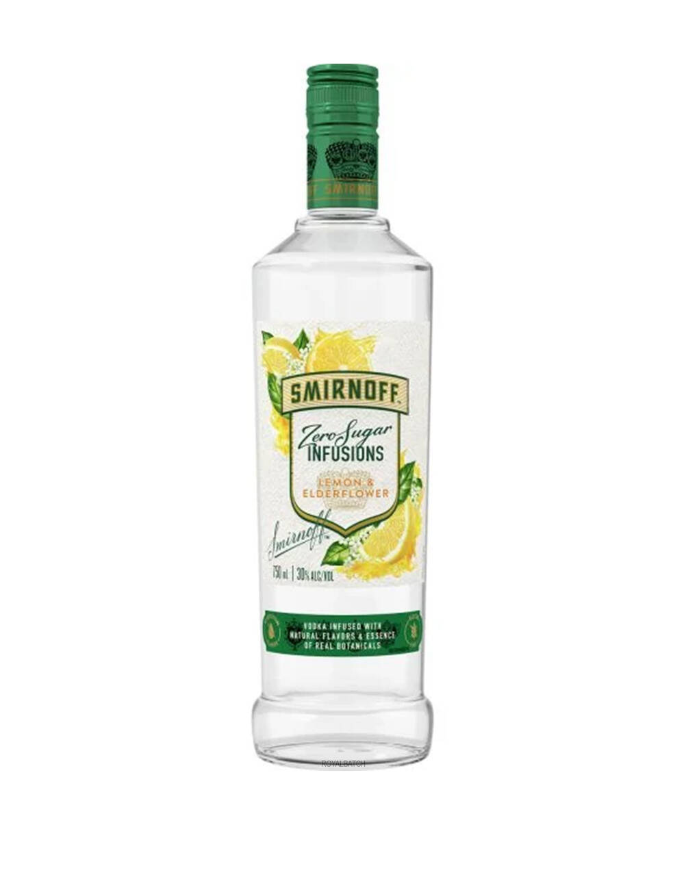 Smirnoff Zero Sugar Infusions Lemon and Elderflower Vodka