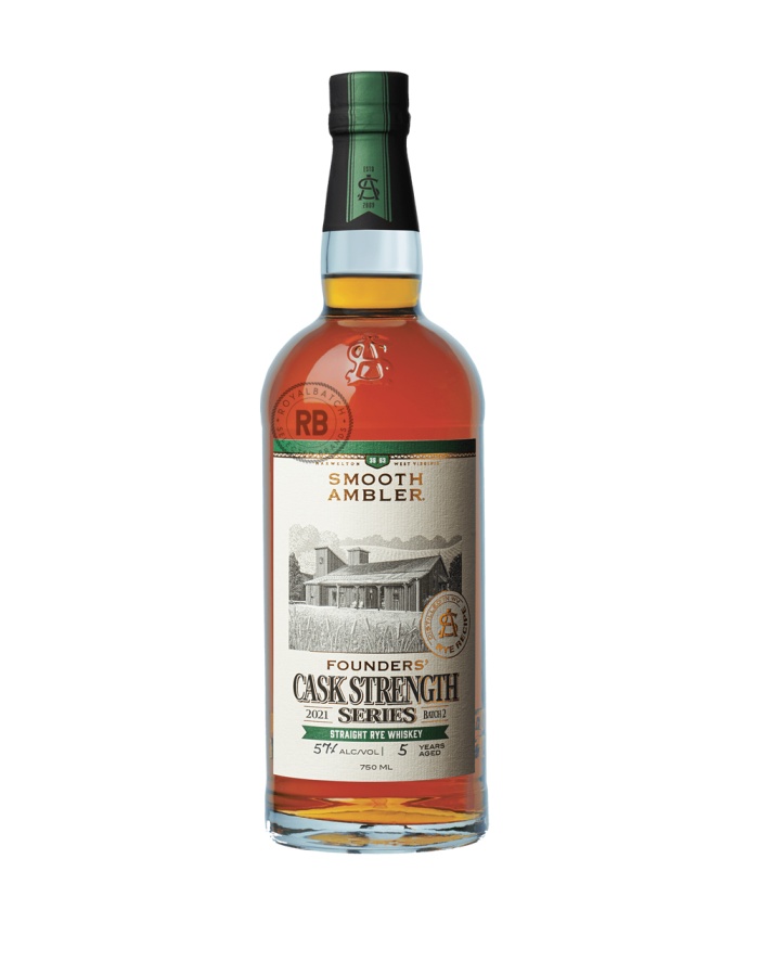 Smooth Ambler Founders' Cask Strength Series (Batch #5) Straight Rye Whiskey