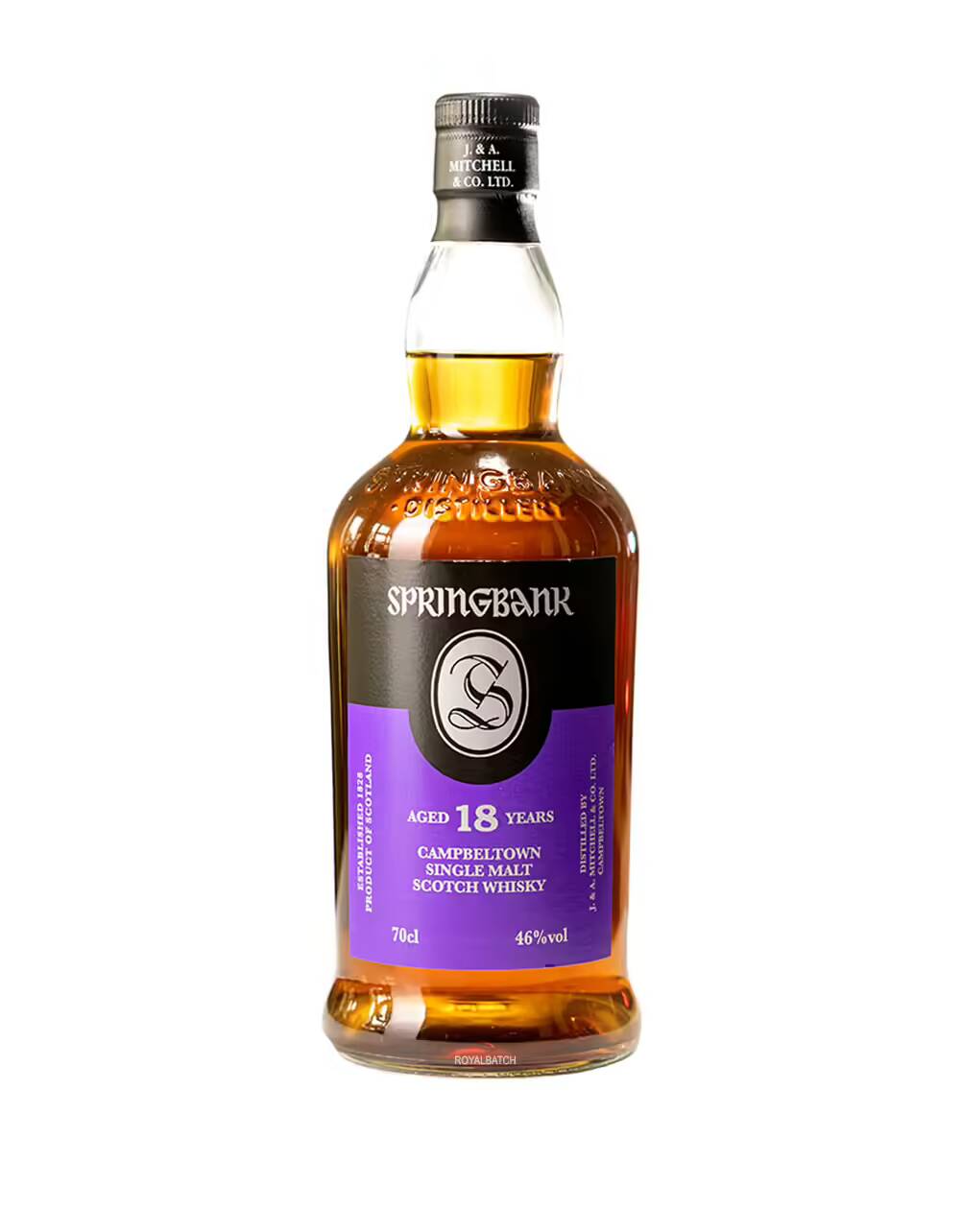 Springbank Distillery 18 Year Old Campbeltown Single Malt Scotch Whisky