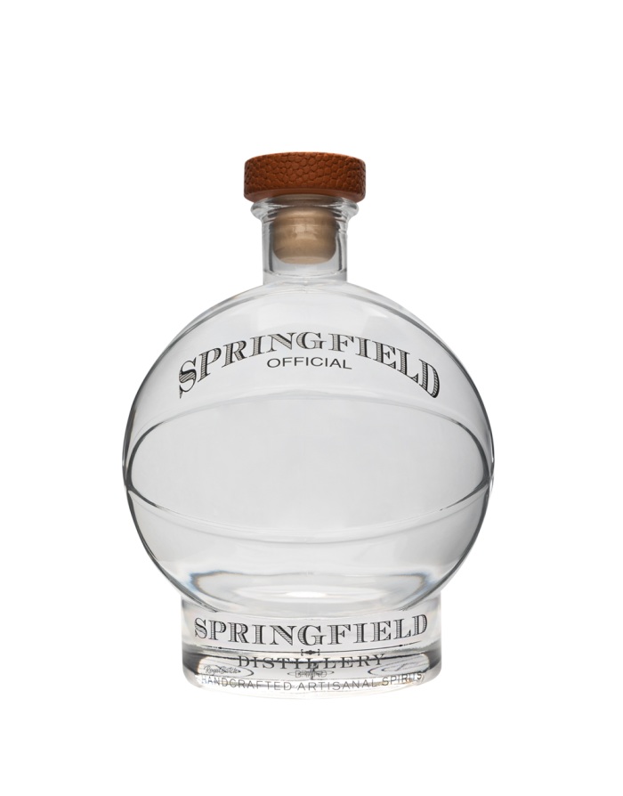 Springfield Distillery Vodka in a Basketball Decanter