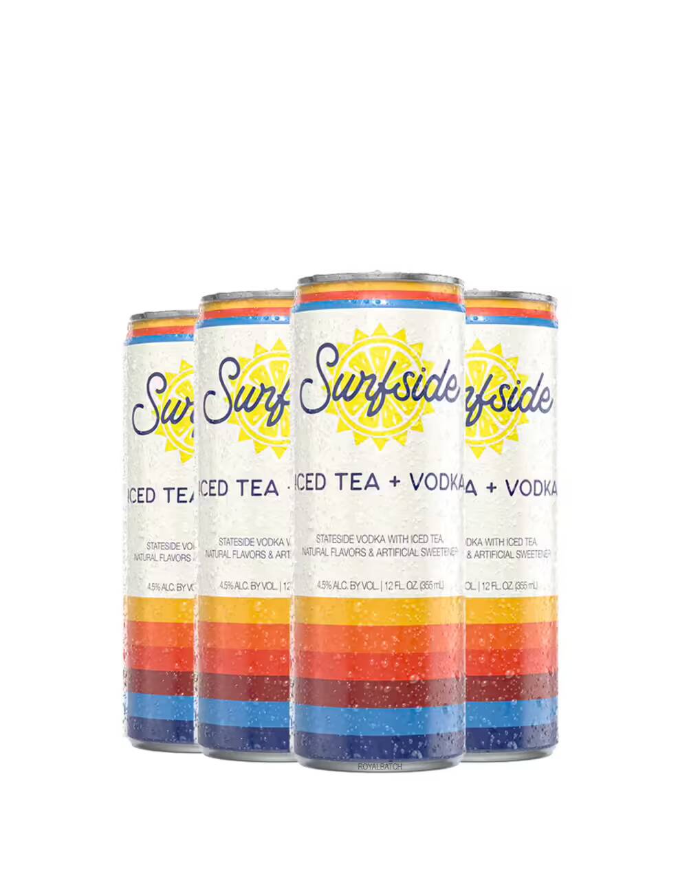 Surfside Iced Tea + Stateside Vodka (4 Pack) 355ml