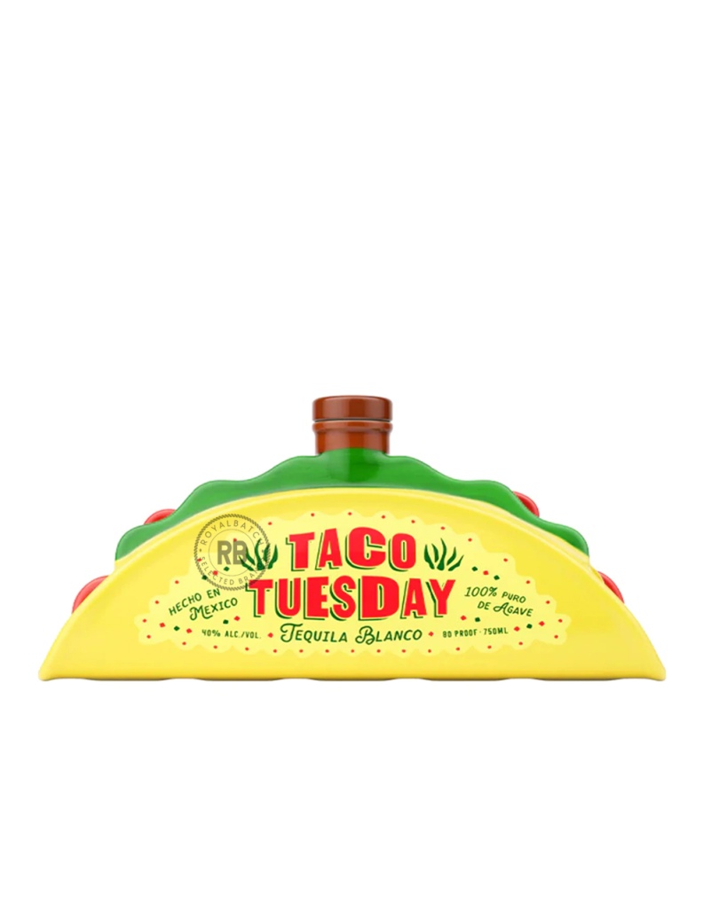 Taco Tuesday Blanco Tequila Taco Edition