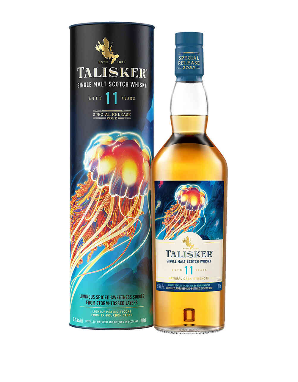 Talisker 11 Year Old Single Malt Scotch Whisky 2022