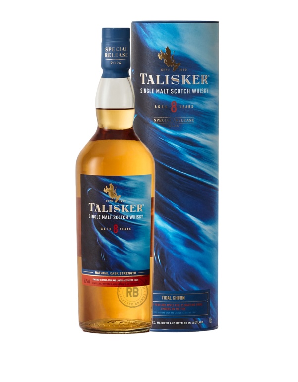 Talisker 8 Year Old Tidal Churn Single Malt Scotch Whisky Special Release 2024