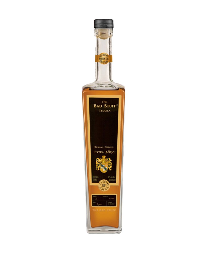 The Bad Stuff Reserva Especial Extra Anejo Tequila