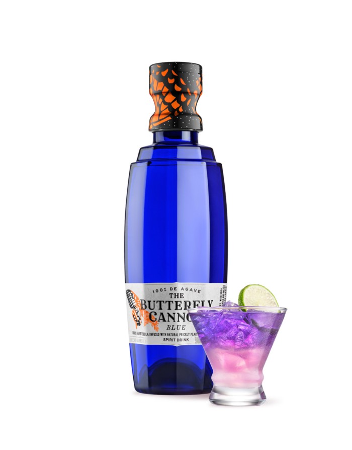 The Butterfly Cannon Blue Tequila