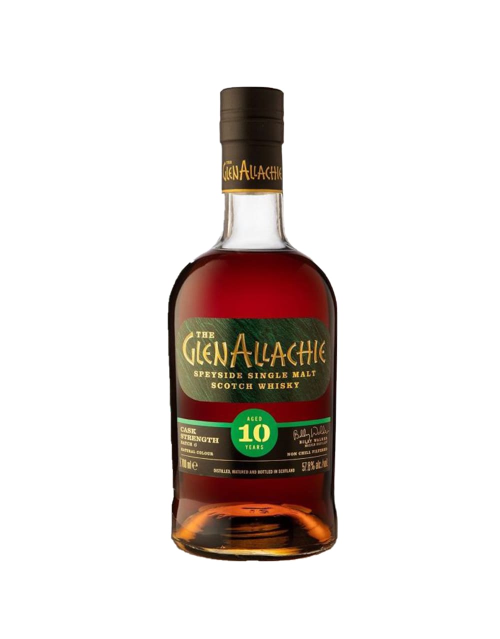 The GlenAllachie 10 Year Old Cask Strength (Batch 8) Single Malt Scotch Whisky