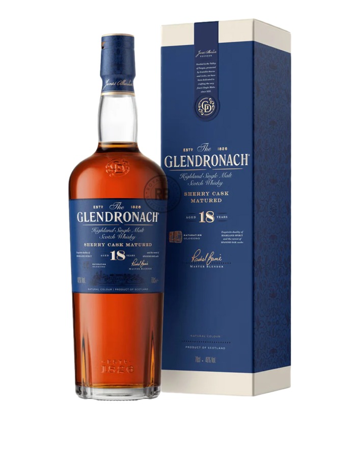 The GlenDronach 18 Year Old Sherry Cask Matured Scotch Whisky