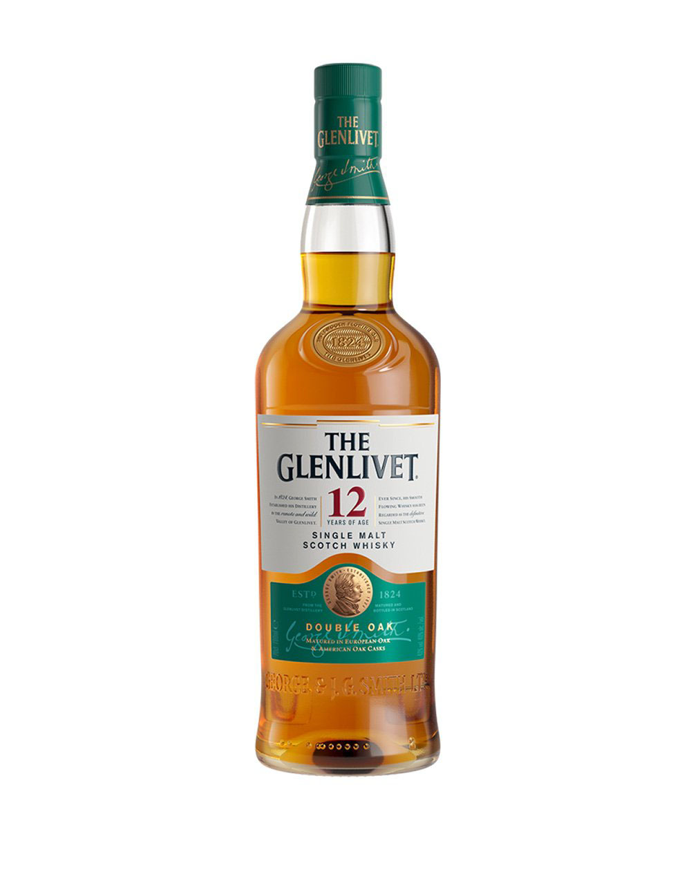 The Glenlivet 12 Year Old Single Malt Scotch Whisky 1.75L