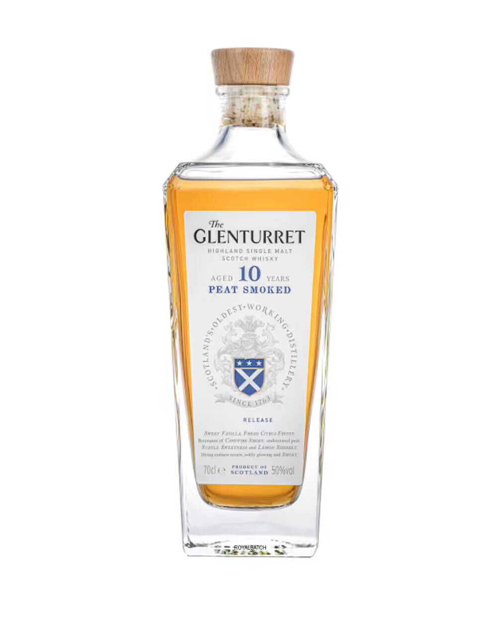 The Glenturret Peat Smoked 10 Year Old Single Malt Scotch Whisky