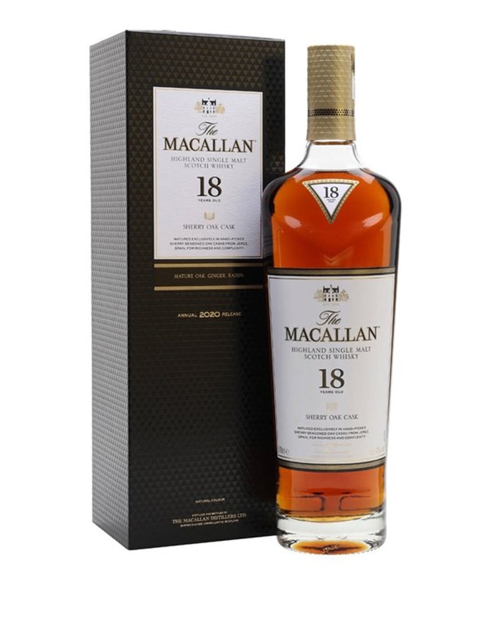 The Macallan Sherry Oak 18 Year Old Scotch Whisky