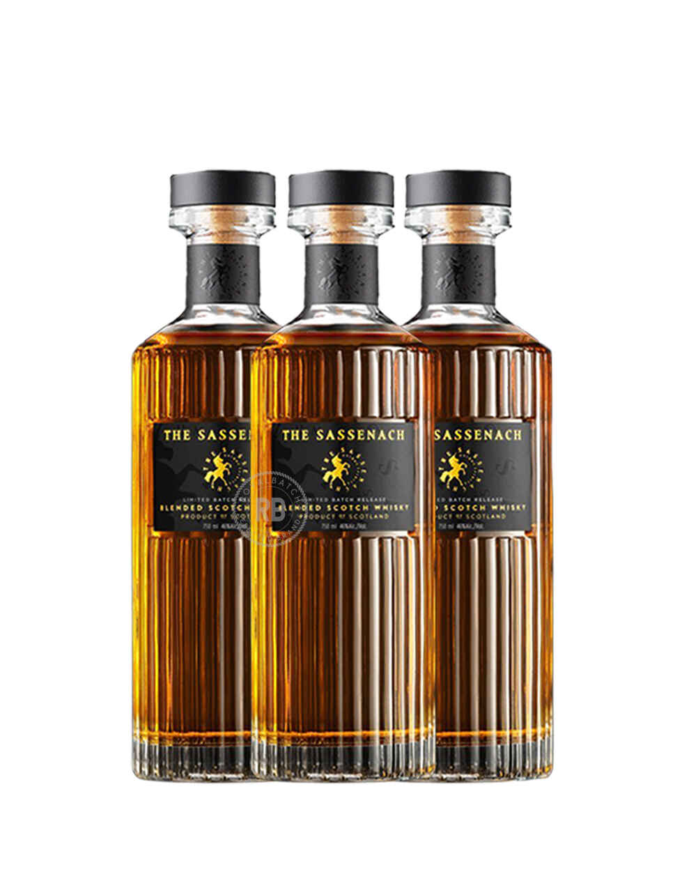 The Sassenach Blended Scotch Whisky (3 Pack) Bundle #025