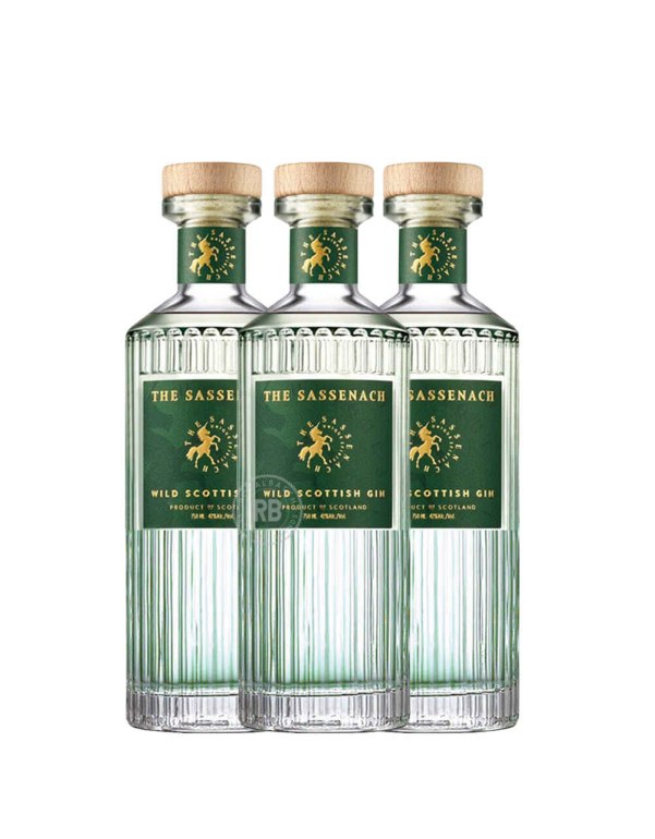 The Sassenach Wild Scottish Gin (3 Pack) Bundle #026