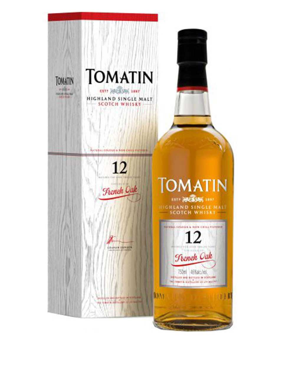 Tomatin 12 Year Old French Oak Single Malt Scotch Whisky