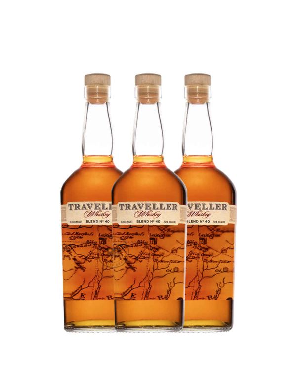 Traveller Whiskey Blend No. 40 (3 Pack) Bundle #035