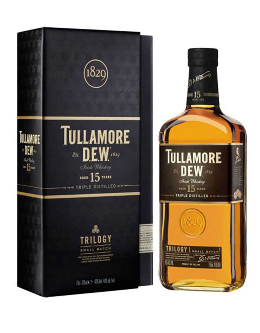 Tullamore DEW 15 Year Old Trilogy Small Batch Irish Whiskey