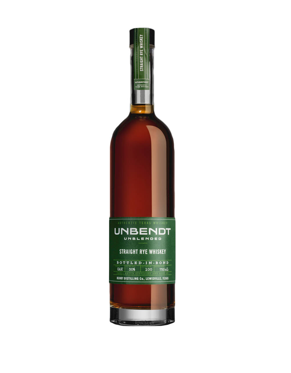 Unbendt Unblended Straight Rye Whiskey