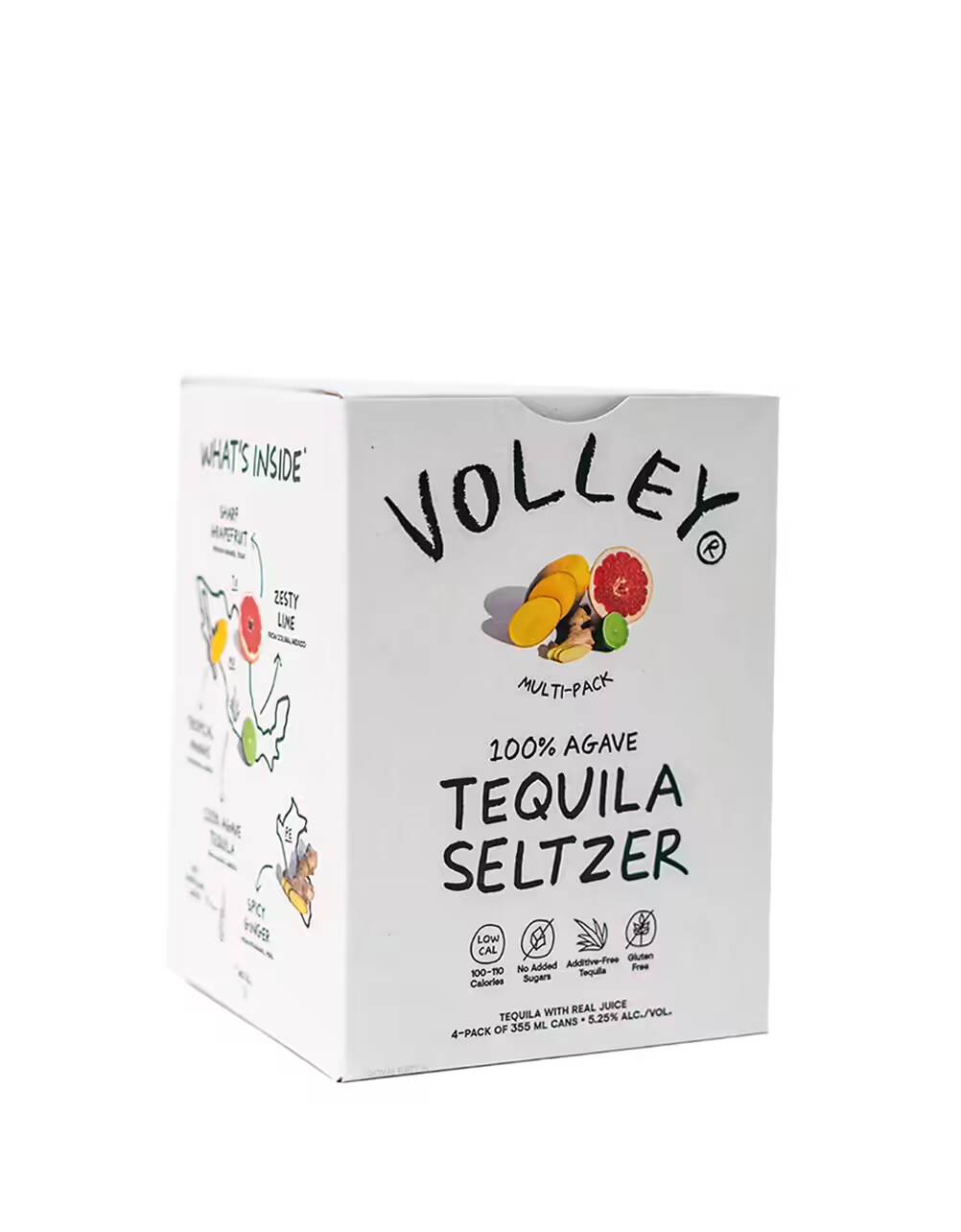 Volley Multi pack Canned Cocktails (4 Pack) 355ml