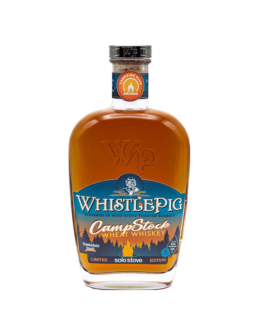WhistlePig CampStock Wheat Whiskey Solo Stove Edition
