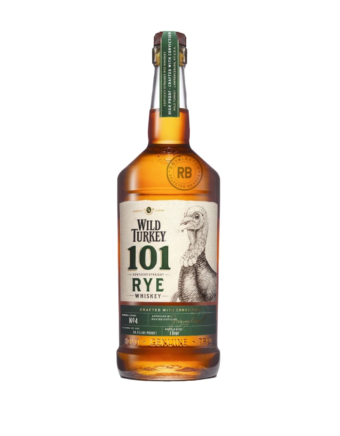 Wild Turkey 101 Rye Whiskey 1L