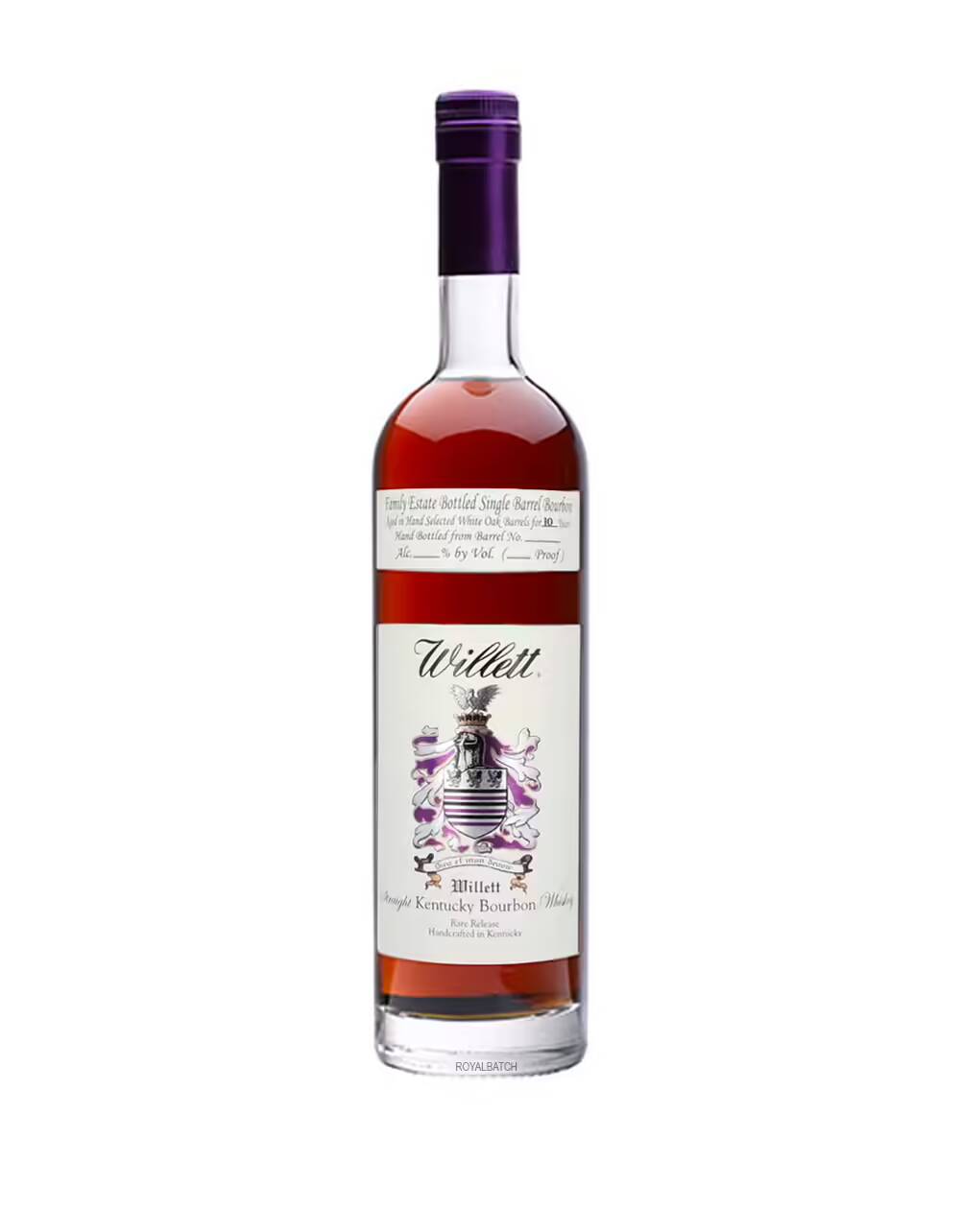 Willett Family Estate Rare Release 10 Year Old Straight Kentucky Bourbon Whiskey