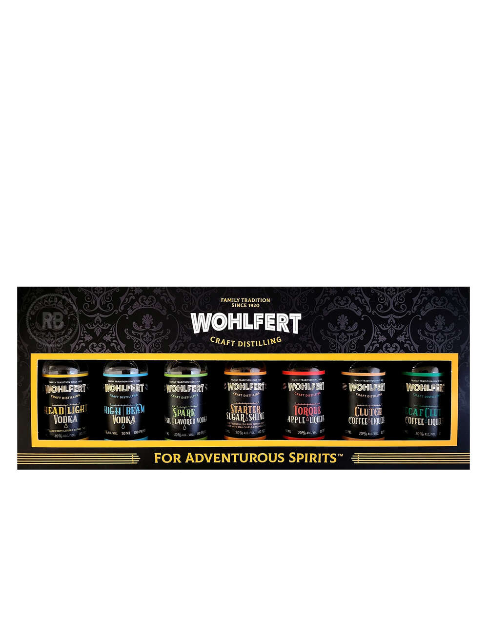 Wohlfert Craft Distilling Sampler (7 Pack) x 50ml