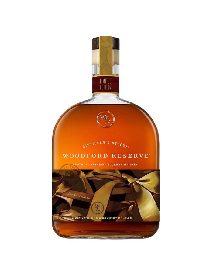 Woodford Reserve Bourbon Whiskey 2024 Holiday Edition 1L