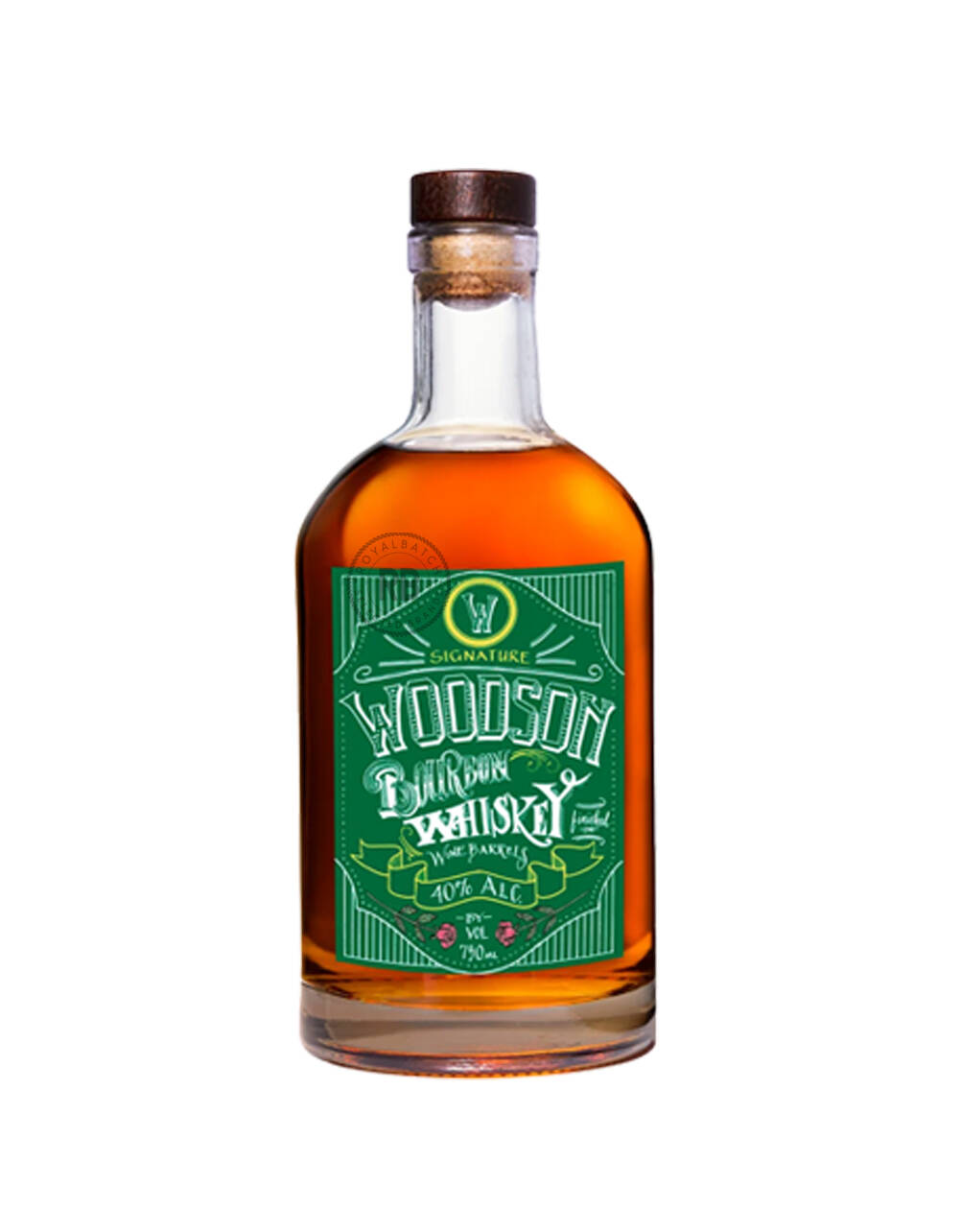 WOODSON GREEN & GOLD SIGNATURE SERIES WHISKEY