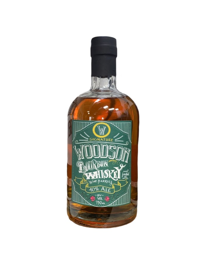 Woodson White & Silver Bourbon Whiskey 750ml