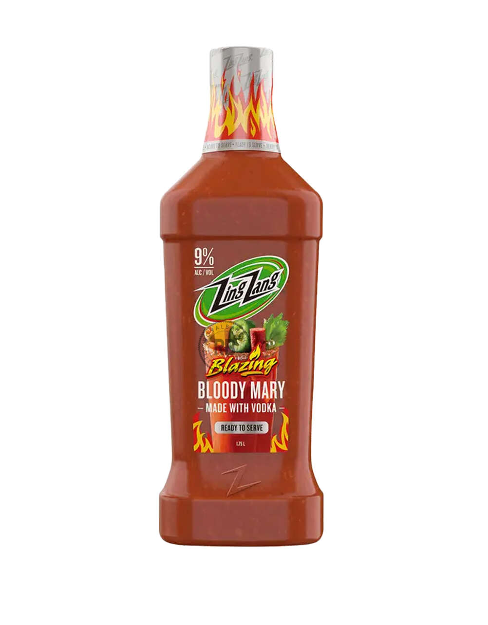 Zing Zang Blazing Bloody Mary Cocktail Mixer 1.75L