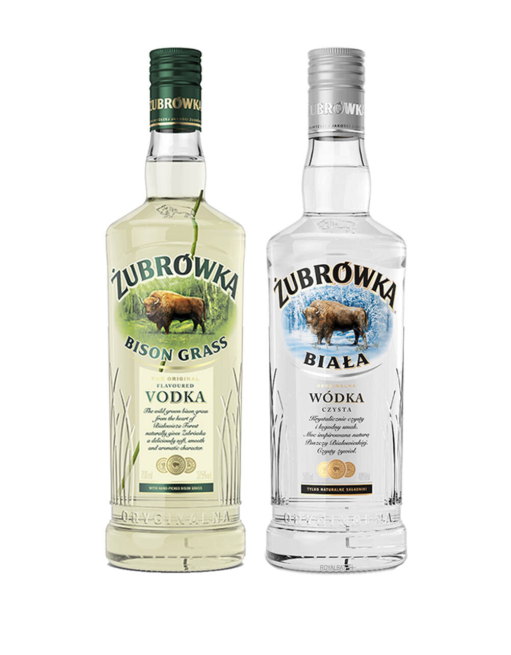 Zubrowka Vodka Combo Bison Grass and Biala